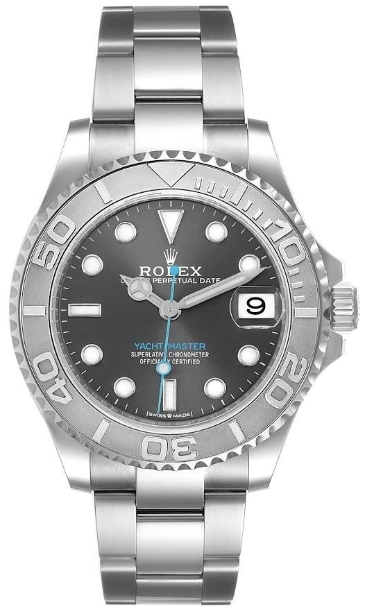 Rolex Damklocka 268622-0002 Yacht-Master 37 Grå/Stål Ø37 mm - Rolex