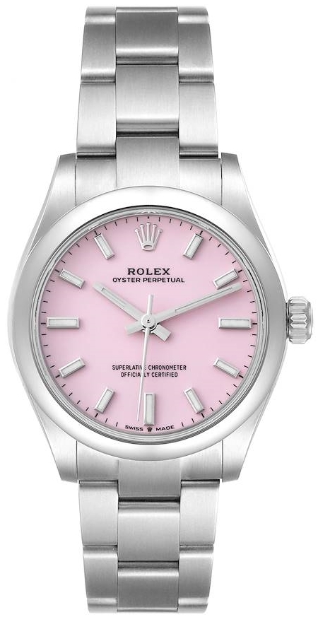 Rolex Damklocka 277200-0004 Oyster Perpetual 31 Rosa/Stål Ø31 mm - Rolex