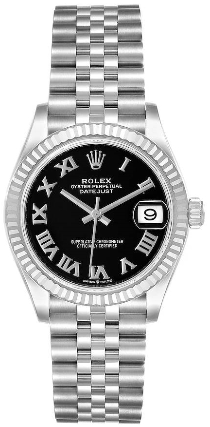 Rolex Damklocka 278274-0002 Datejust 31 Svart/St&aring;l &Oslash;31 mm