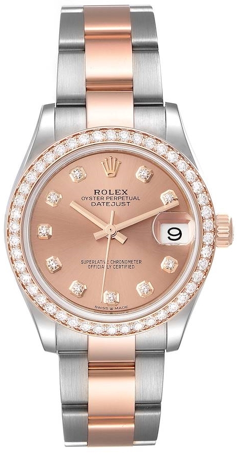 Rolex Damklocka 278381RBR-0023 Datejust 31 Roséguldstonad/Stål Ø31 - Rolex