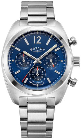 Rotary Herrklocka GB05485/05 Avenger Blå/Stål Ø40 mm - Rotary