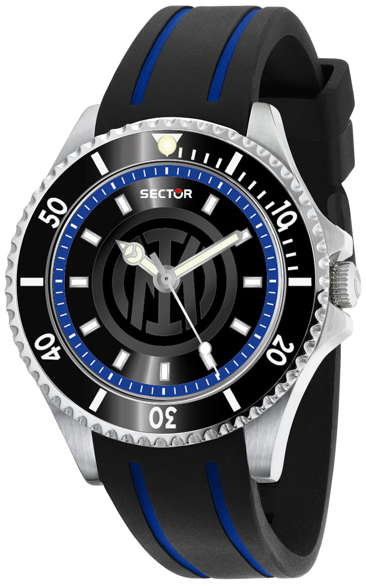 Sector 230 Herrklocka R3251161061 Svart/Gummi &Oslash;43 mm