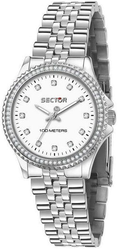 Sector 230 Damklocka R3253161538 Vit/St&aring;l &Oslash;32 mm