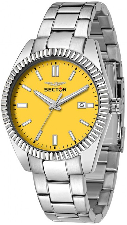 Sector 240 Herrklocka R3253240050 Gul/St&aring;l &Oslash;41 mm
