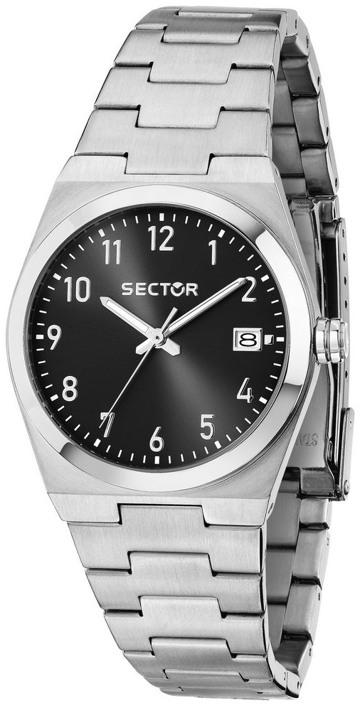 Sector Damklocka R3253301501 C-300 Svart/St&aring;l &Oslash;34 mm