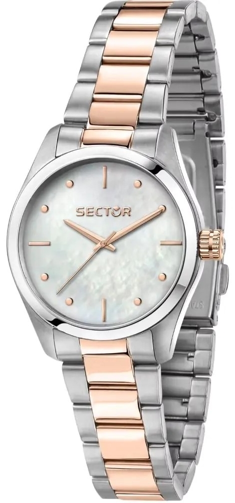 Sector 270 Damklocka R3253578508 Vit/Roséguldstonat stål Ø30 mm - Sector