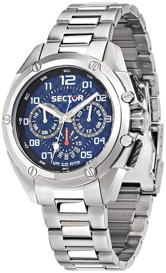 Sector 950 Herrklocka R3253581002 Blå/Stål Ø43 mm - Sector