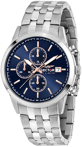 Sector 660 Herrklocka R3273617005 Bl&aring;/St&aring;l &Oslash;41 mm
