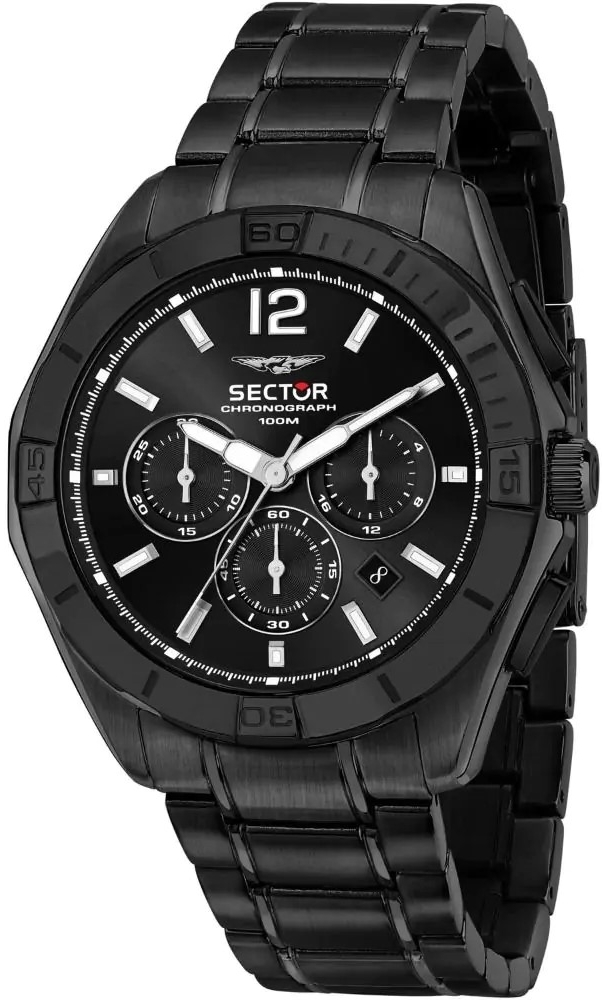 Sector 790 Herrklocka R3273636002 Svart/Stål Ø42 mm - Sector