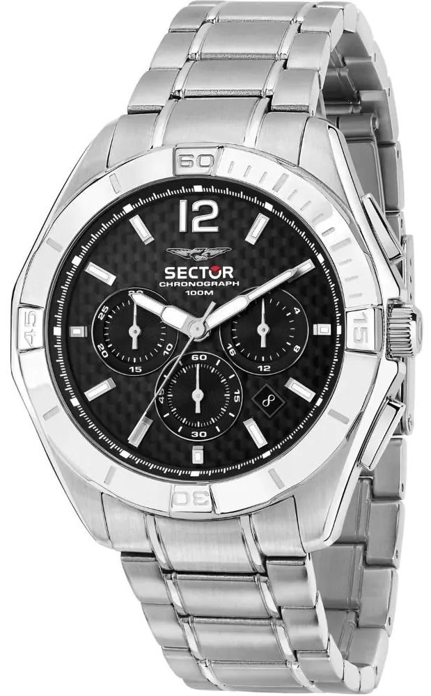 Sector 790 Herrklocka R3273636003 Svart/Stål Ø42 mm - Sector