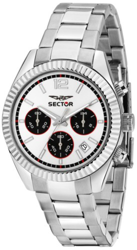 Sector 240 Herrklocka R3273640028 Silverf&auml;rgad/St&aring;l &Oslash;39 mm