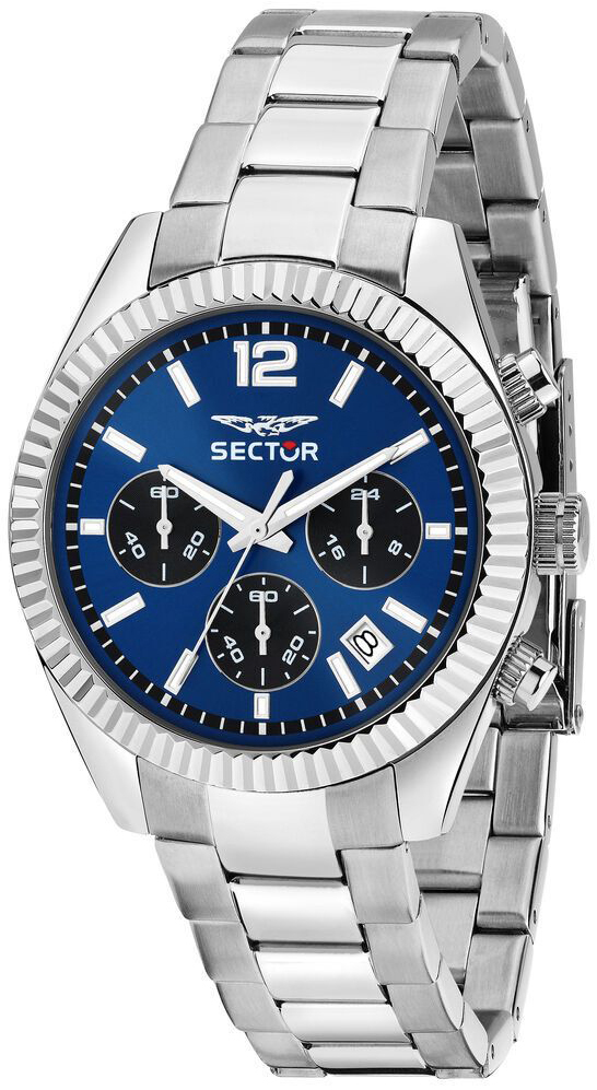 Sector 240 Herrklocka R3273640030 Bl&aring;/St&aring;l &Oslash;39 mm