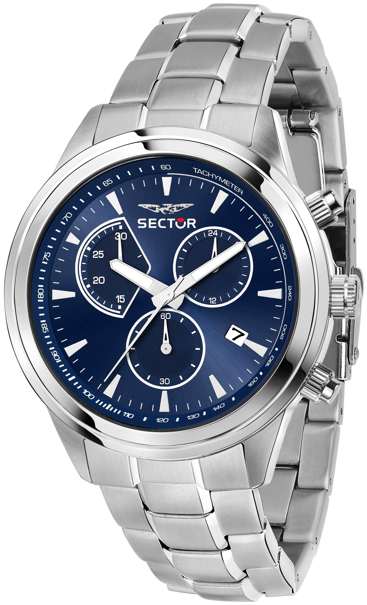Sector 670 Herrklocka R3273740006 Blå/Stål Ø45 mm - Sector