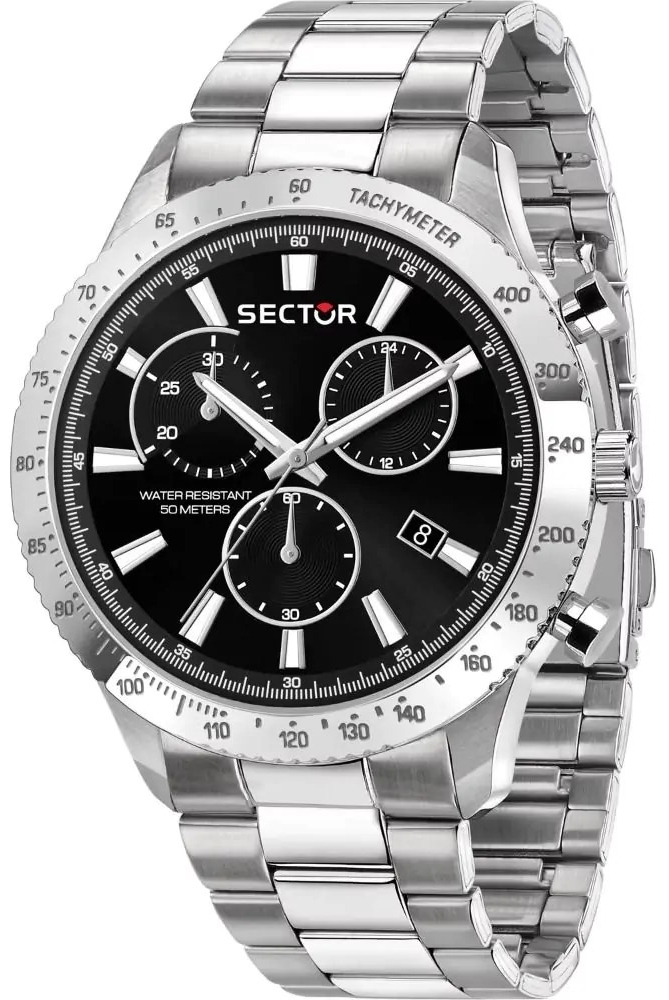 Sector 270 Herrklocka R3273778005 Svart/Stål Ø45 mm - Sector