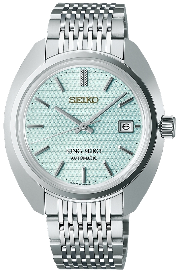 Seiko Herrklocka SJE115J1 King Blå/Stål Ø39.4 mm