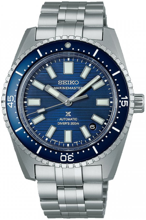 Seiko Herrklocka SJE119J1 Prospex Blå/Stål Ø39.5 mm - Seiko