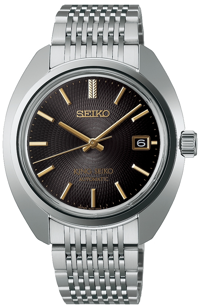 Seiko Herrklocka SJE121J1 King Brun/Stål Ø39.4 mm