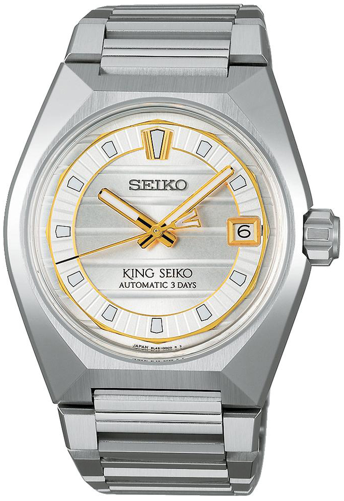 Seiko Herrklocka SLA087J1 King Silverfärgad/Stål Ø41 mm - Seiko