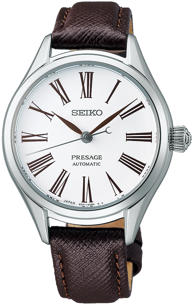 Seiko Damklocka SPB233J1 Presage Vit/Läder Ø34.3 mm - Seiko