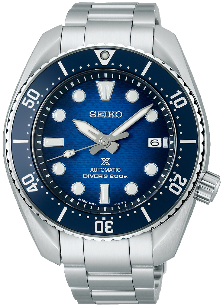 Seiko Herrklocka SPB321J1 Prospex Blå/Stål Ø45 mm - Seiko