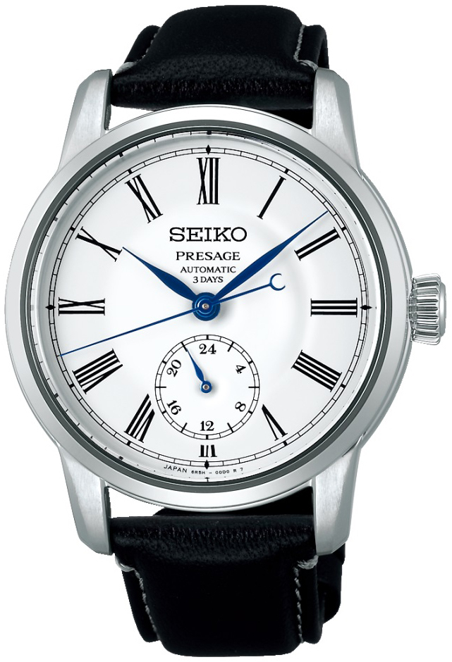 Seiko Herrklocka SPB495J1 Presage Silverfärgad/Läder Ø40.2 mm - Seiko