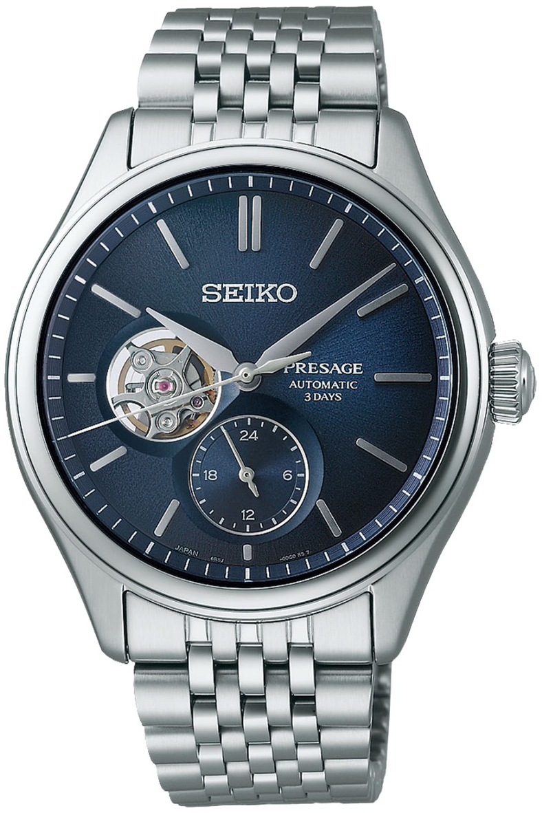 Seiko Herrklocka SPB527J1 Presage Blå/Stål Ø40.2 mm - Seiko