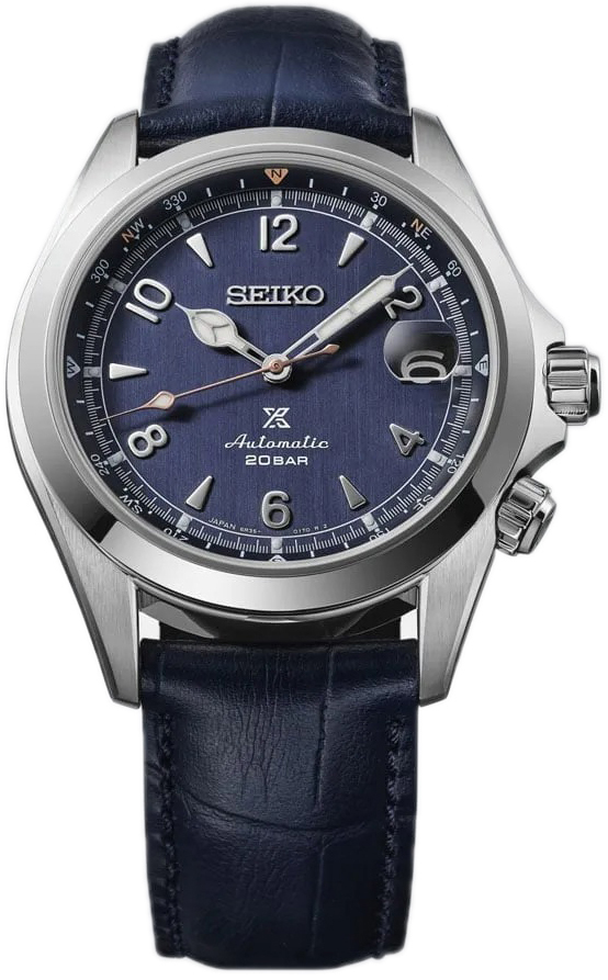 Seiko Herrklocka SPB531J1 Prospex Blå/Läder Ø39.5 mm - Seiko