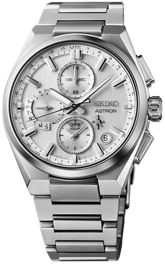 Seiko Herrklocka SSH159J1 Astron Silverfärgad/Titan Ø42 mm - Seiko