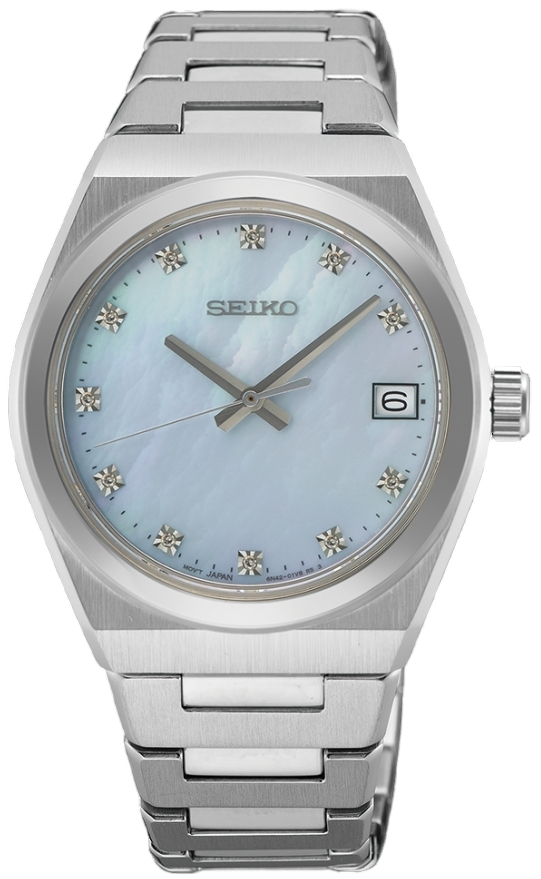 Seiko Damklocka SUR603P1 Classic Blå/Stål Ø34 mm - Seiko