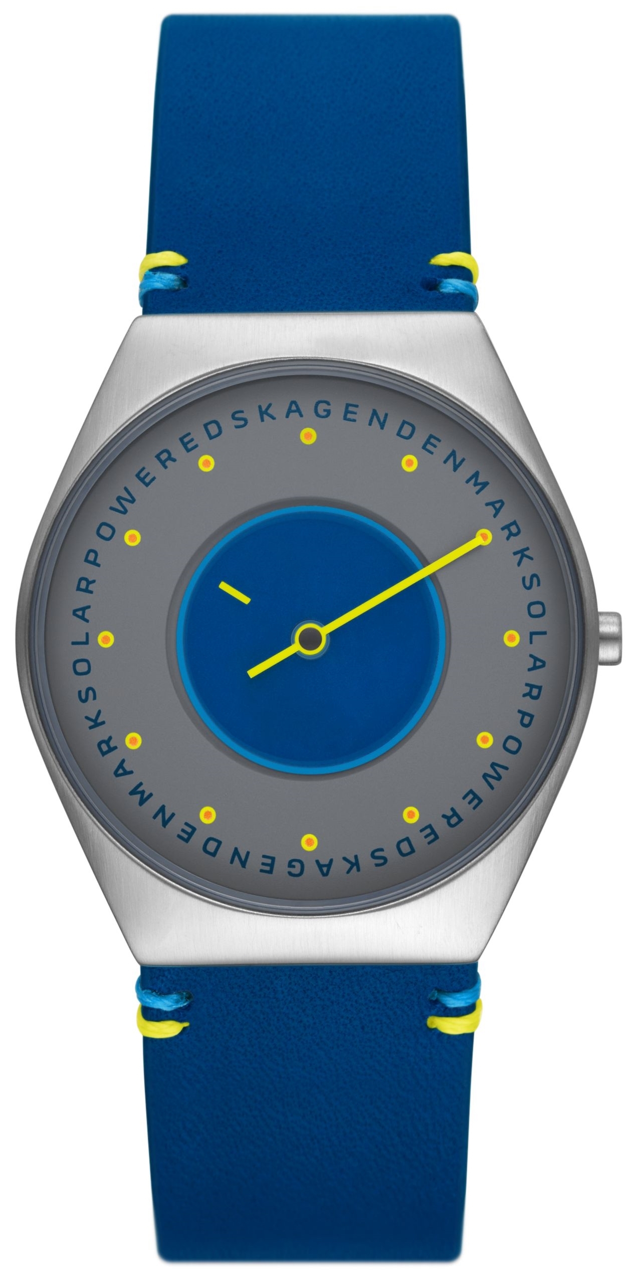 Skagen Herrklocka SKW6873 Grenen Grå/Läder Ø37 mm - Skagen