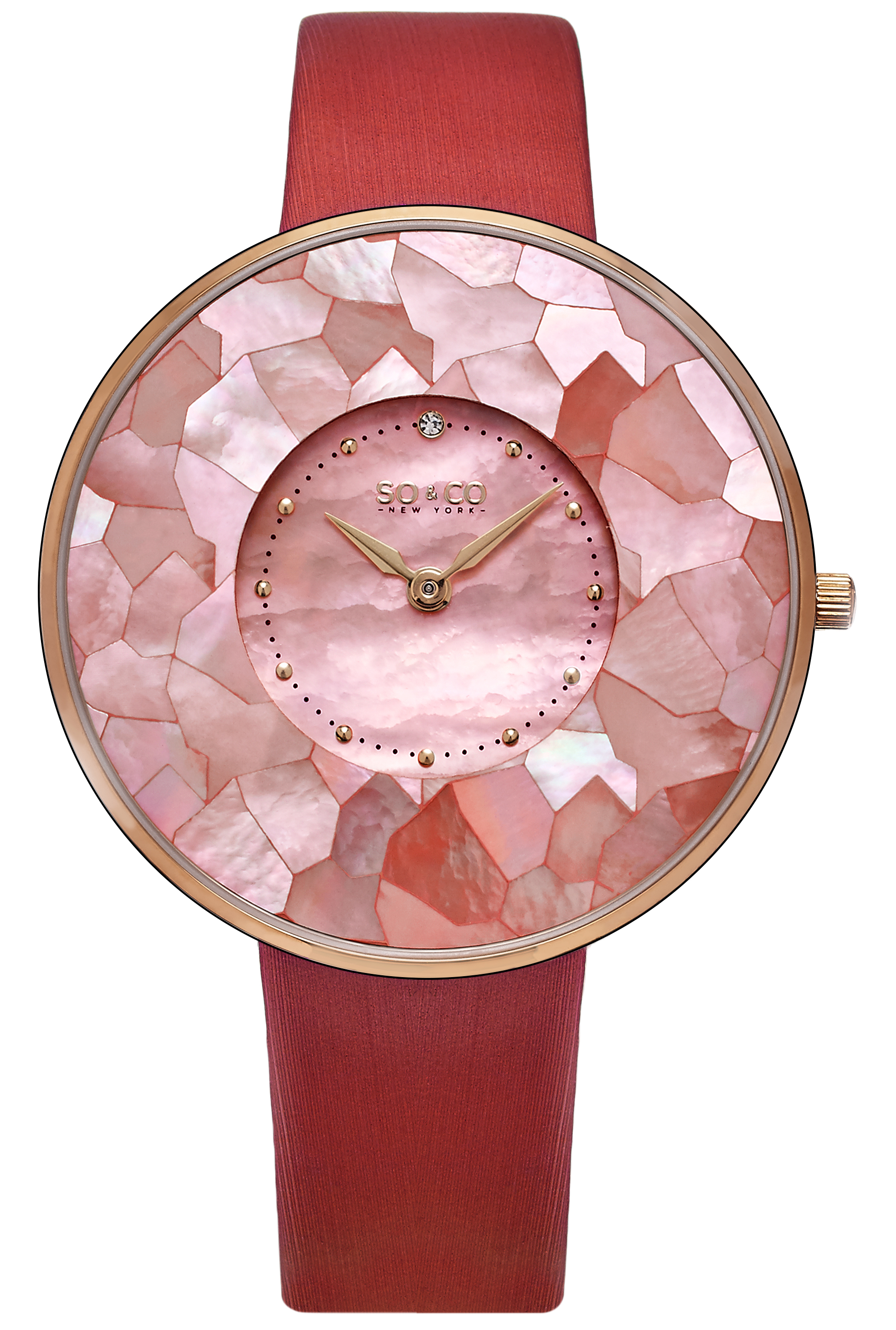 So & Co New York Damklocka 5274.3 SoHo Rosa/Satin Ø38 mm - So & Co New York