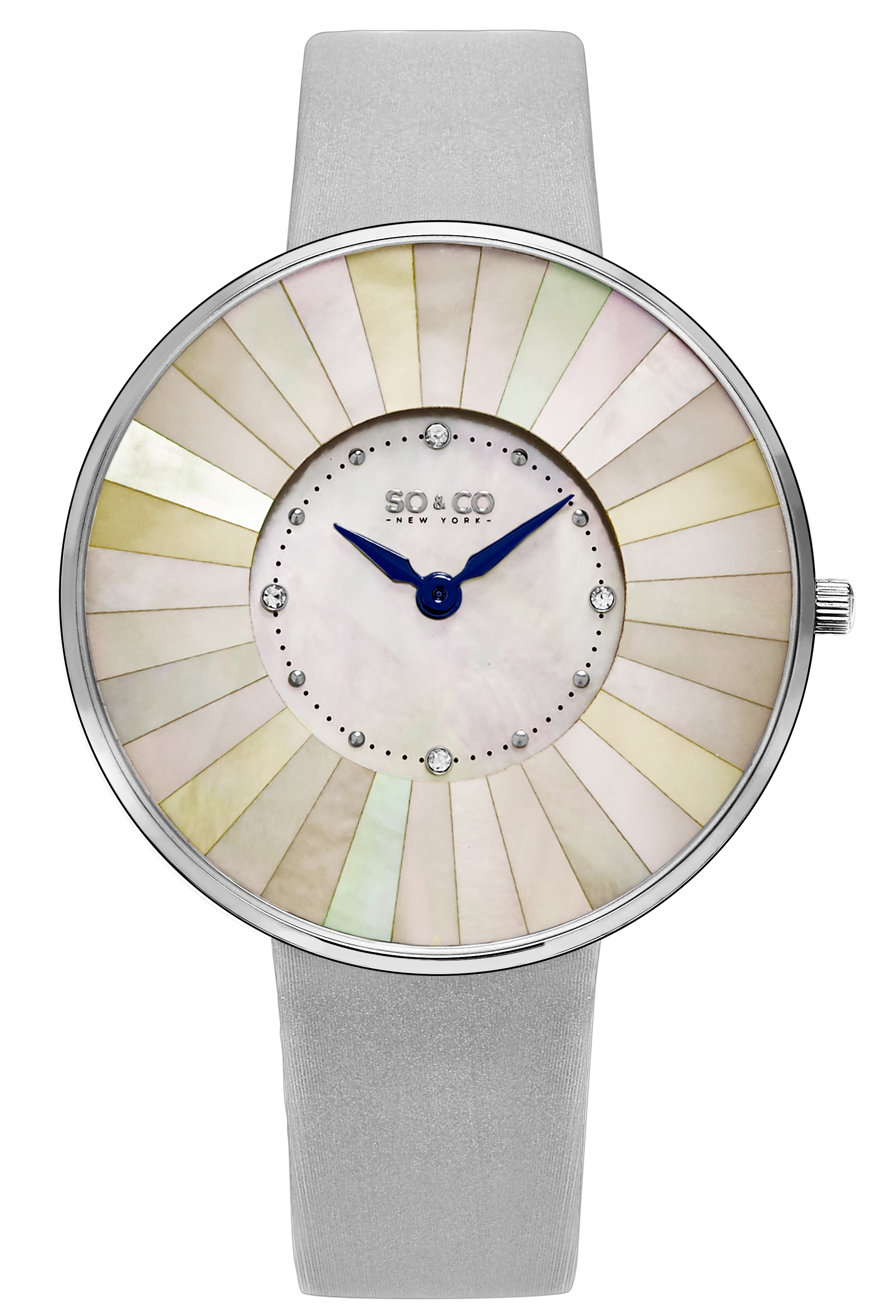 So & Co New York Damklocka 5275.1 SoHo Flerfärgad/Satin Ø38 mm - So & Co New York