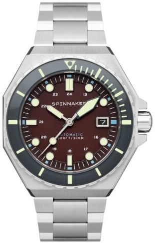 Spinnaker Herrklocka SP-5081-AA Dumas Röd/Stål Ø44 mm - Spinnaker