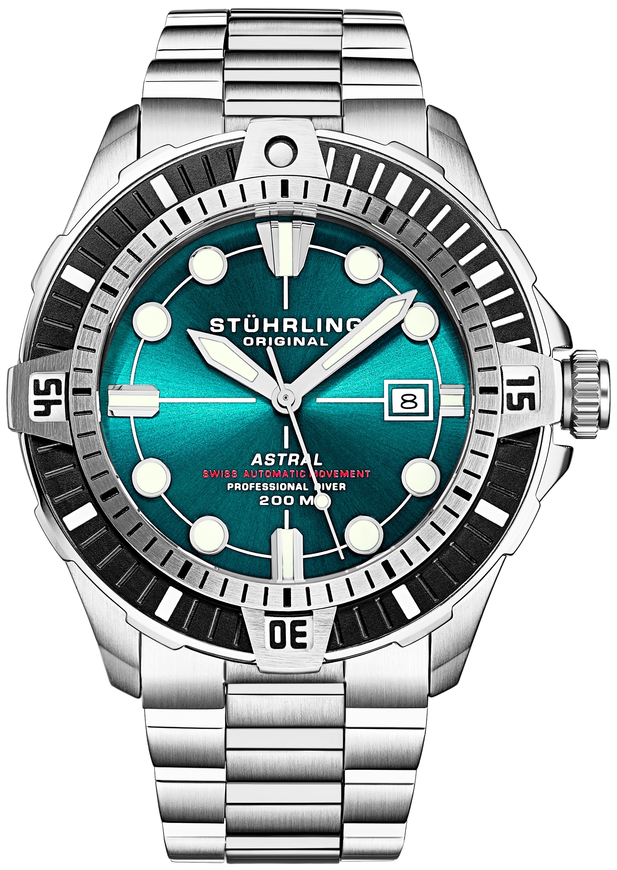 Stührling Original Herrklocka 1005.03 Astral Blå/Stål Ø45 mm - Stührling Original