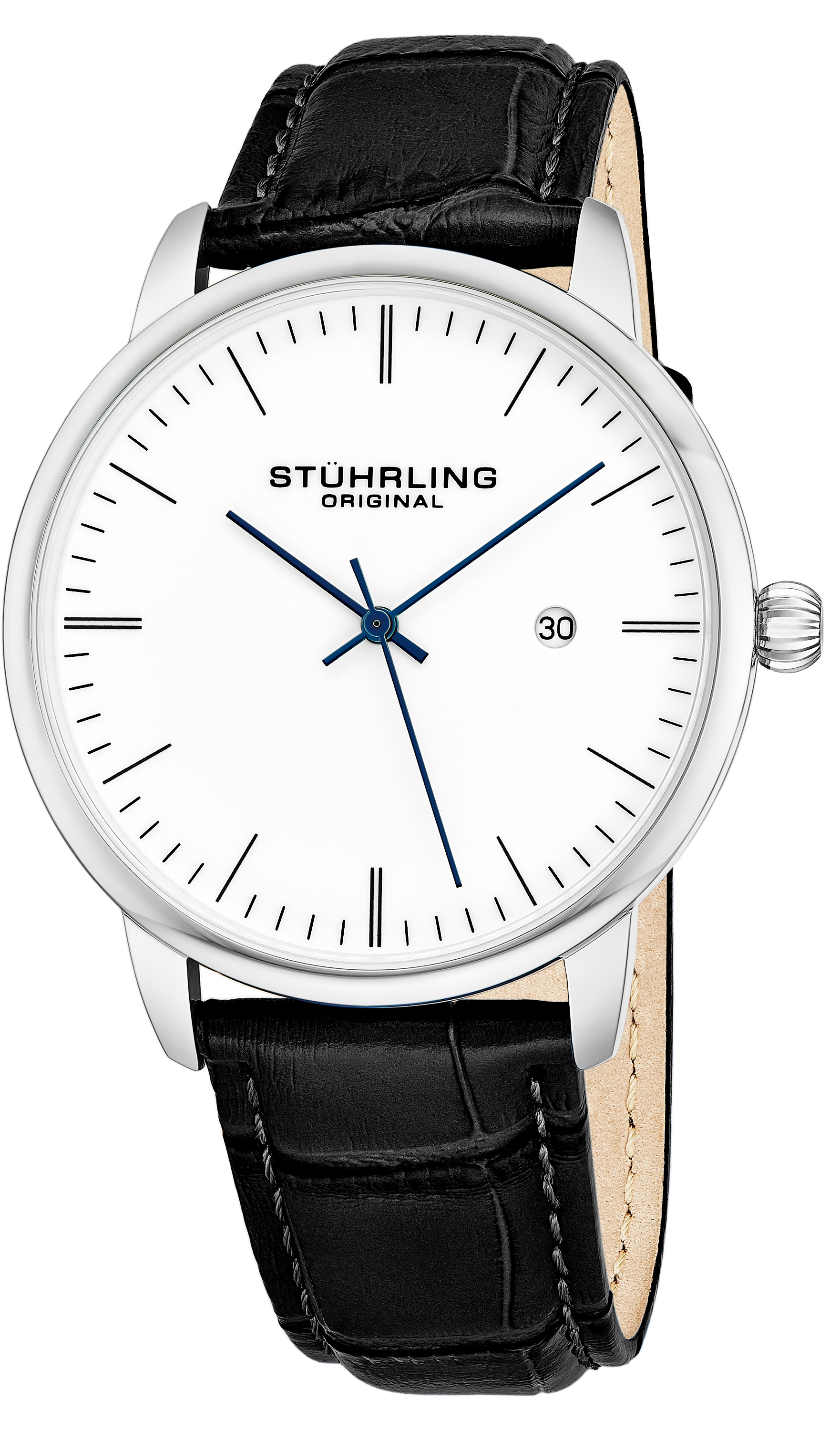 Stührling Original 99999 Herrklocka 3997.1 Brun/Stål Ø44 mm - Stührling Original