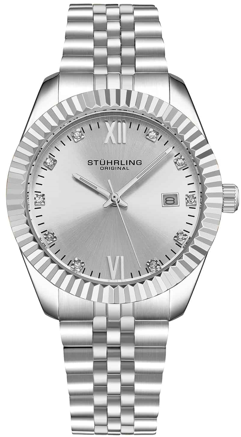 Stührling Original Herrklocka 4024.1 Gamine Silverfärgad/Stål Ø36 - Stührling Original