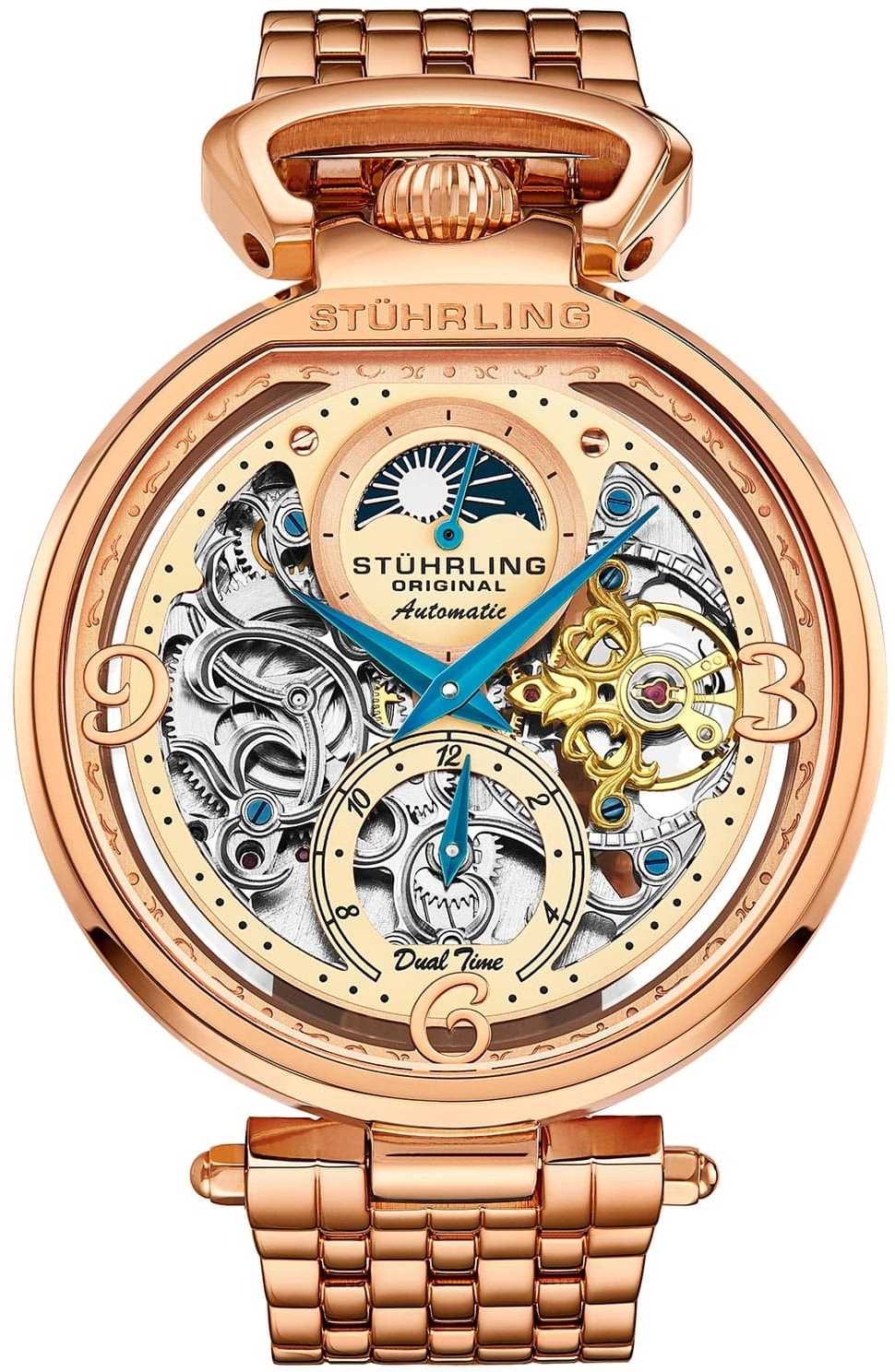 Stührling Original Herrklocka 4032.3 Modena Roséguldstonat stål - Stührling Original