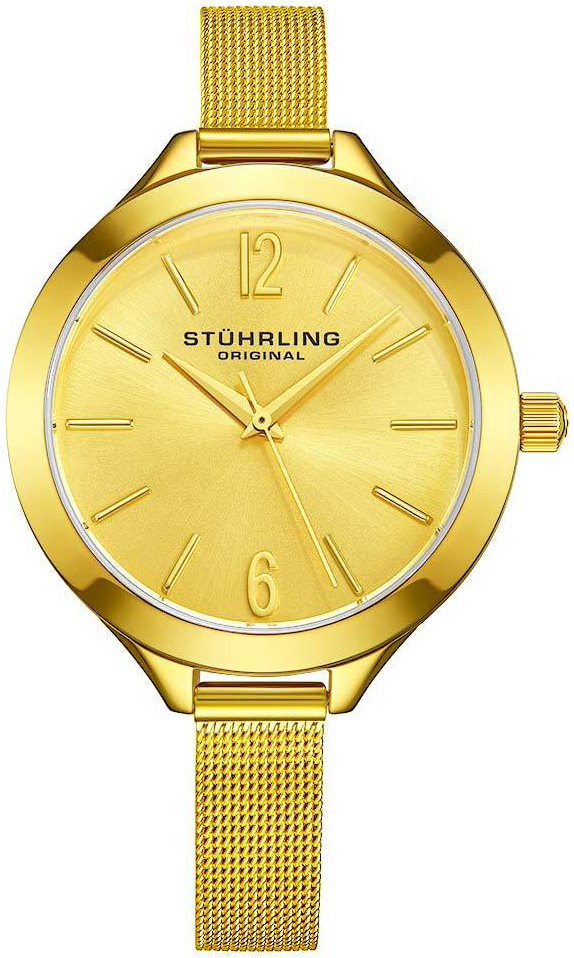 Stührling Original Damklocka 568M.04 Deauville Guld/Gulguldtonat - Stührling Original
