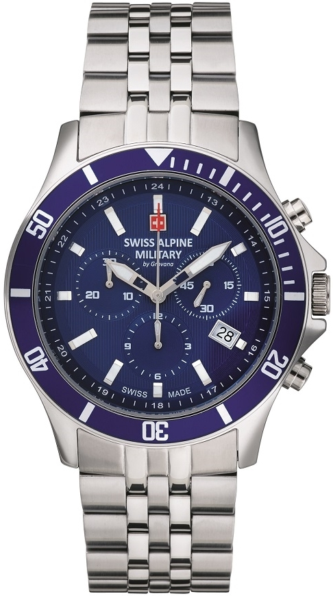 Swiss Alpine Military Herrklocka 7022.9135 Alpine by Grovana - Swiss Alpine Military