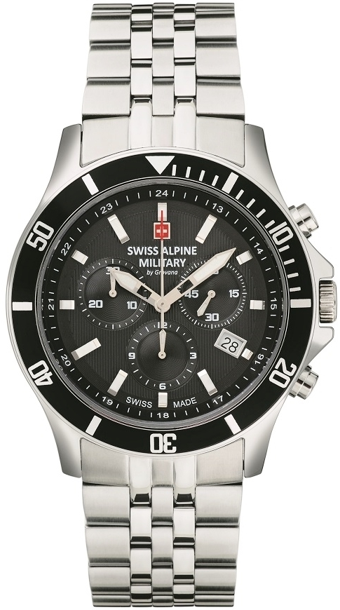 Swiss Alpine Military Herrklocka 7022.9137 Alpine by Grovana - Swiss Alpine Military