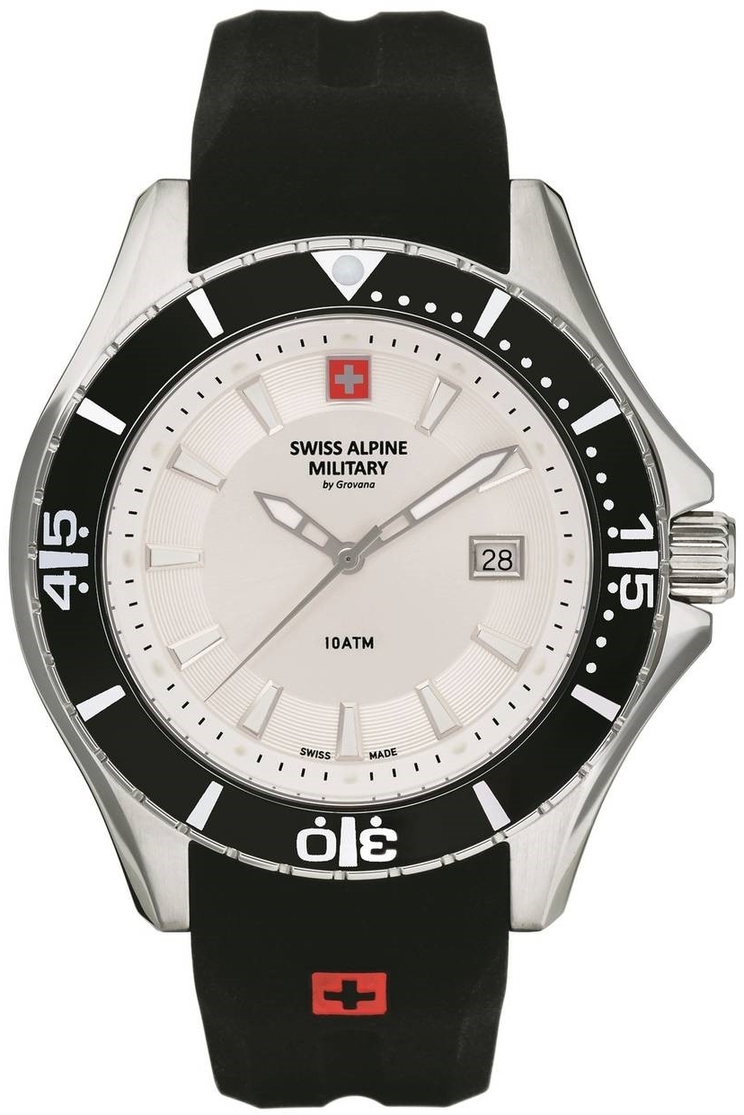 Swiss Alpine Military Herrklocka 7040.1832 Nautilus - Swiss Alpine Military