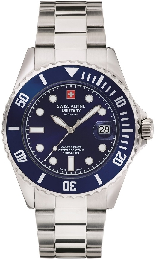 Swiss Alpine Military Herrklocka 7053.1135 Alpine by Grovana Master - Swiss Alpine Military