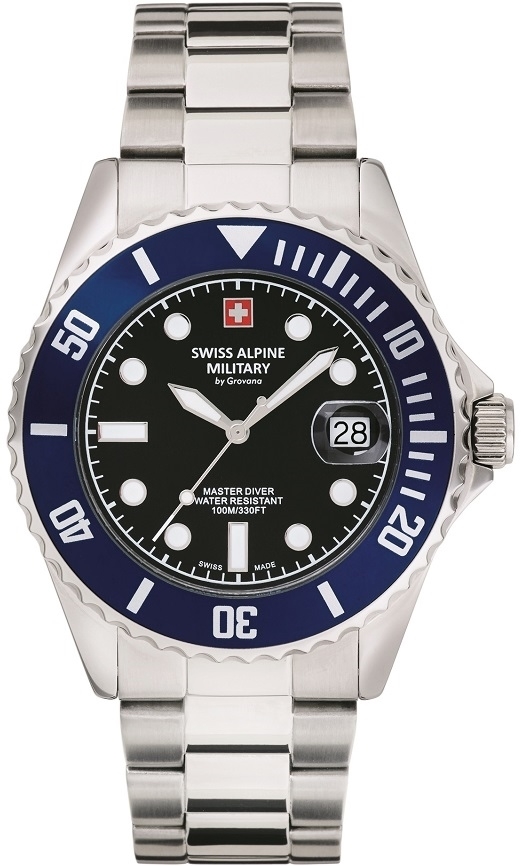 Swiss Alpine Military Herrklocka 7053.1136 Alpine by Grovana Master - Swiss Alpine Military