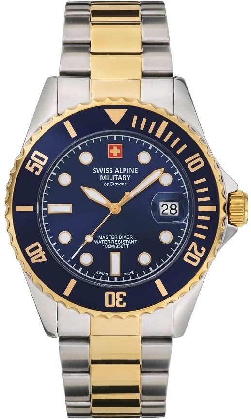 Swiss Alpine Military Herrklocka 7053.1145 Alpine by Grovana Master - Swiss Alpine Military