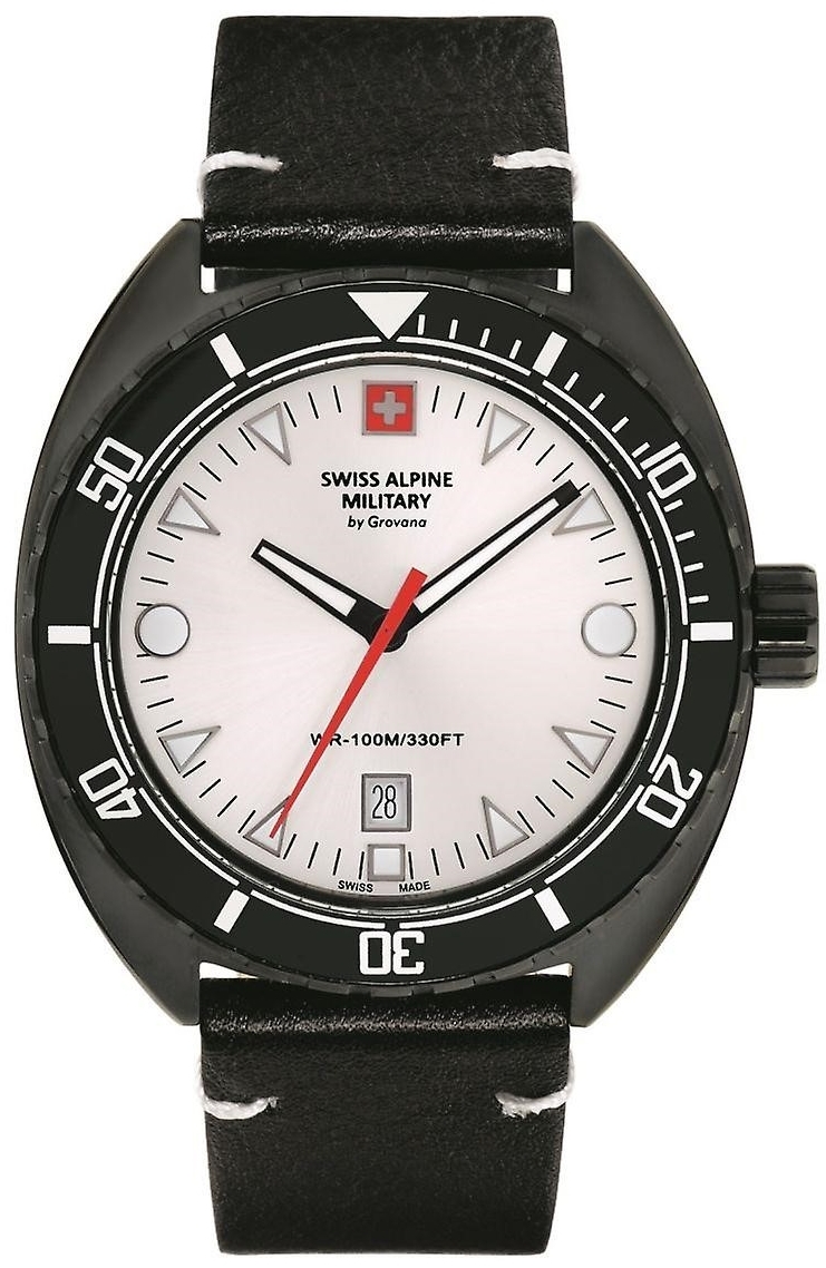 Swiss Alpine Military Herrklocka 7066.1572 Turtle - Swiss Alpine Military