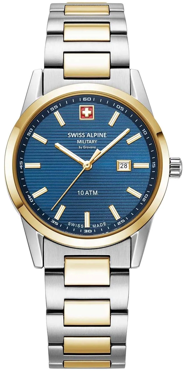Swiss Alpine Military Damklocka 7767.1145 Argos Blå/Stål Ø34 mm - Swiss Alpine Military