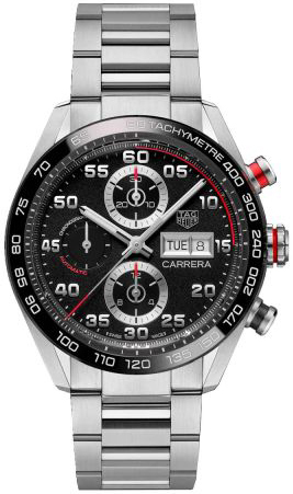 TAG Heuer Herrklocka CBN2A1AA.BA0643 Carrera Svart/Stål Ø44 mm - TAG Heuer