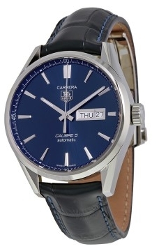 TAG Heuer Herrklocka WAR201E.FC6292 Carrera Blå/Läder Ø41 mm - TAG Heuer