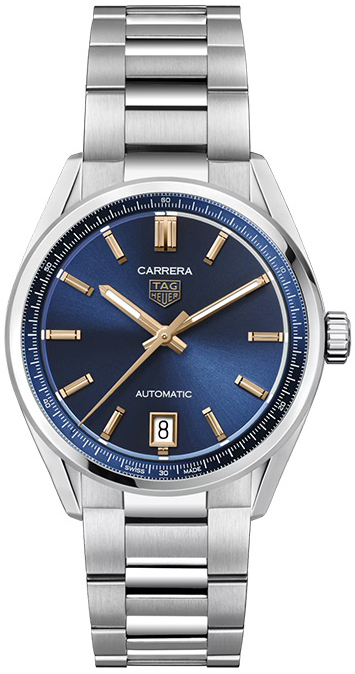 TAG Heuer Damklocka WBN2311.BA0001 Carrera Blå/Stål Ø36 mm - TAG Heuer