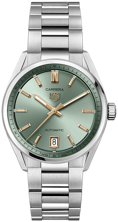 TAG Heuer Damklocka WBN2312.BA0001 Carrera Grön/Stål Ø36 mm - TAG Heuer